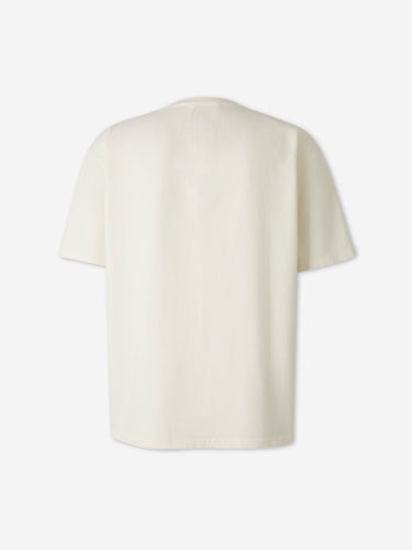 Rhude Hombre Barcelona Camiseta Gráfica Algodón color Blanco sku 553-004564 01 - Foto 2