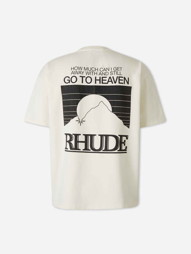 Rhude Hombre Barcelona Camiseta Cuello Redondo color Blanco sku 553-004565 01 - Foto 2
