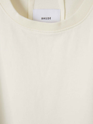 Rhude Hombre Barcelona Camiseta Cuello Redondo color Blanco sku 553-004565 01 - Foto 3