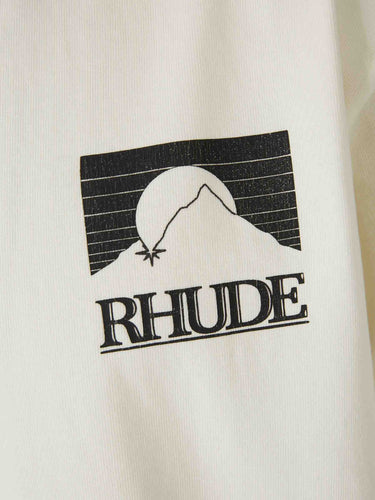 Rhude Hombre Barcelona Camiseta Cuello Redondo color Blanco sku 553-004565 01 - Foto 4