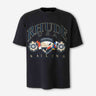 Rhude Hombre Barcelona Camiseta Cuello Redondo color Negro sku 553-004566 01 - Foto 1