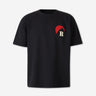 Rhude Hombre Barcelona Camiseta Cuello Redondo color Negro sku 553-004567 02 - Foto 1