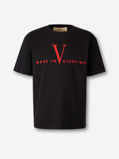 Valentino Hombre Barcelona Camiseta Cuello Redondo color Negro sku 553-004568 01 - Foto 1