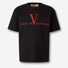 Valentino Hombre Barcelona Camiseta Cuello Redondo color Negro sku 553-004568 01 - Foto 1