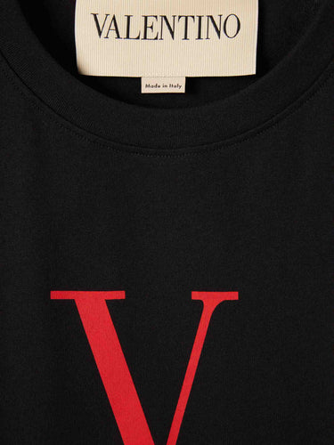 Valentino Hombre Barcelona Camiseta Cuello Redondo color Negro sku 553-004568 01 - Foto 3
