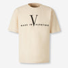 Valentino Hombre Barcelona Camiseta Cuello Redondo color Crema sku 553-004568 02 - Foto 1
