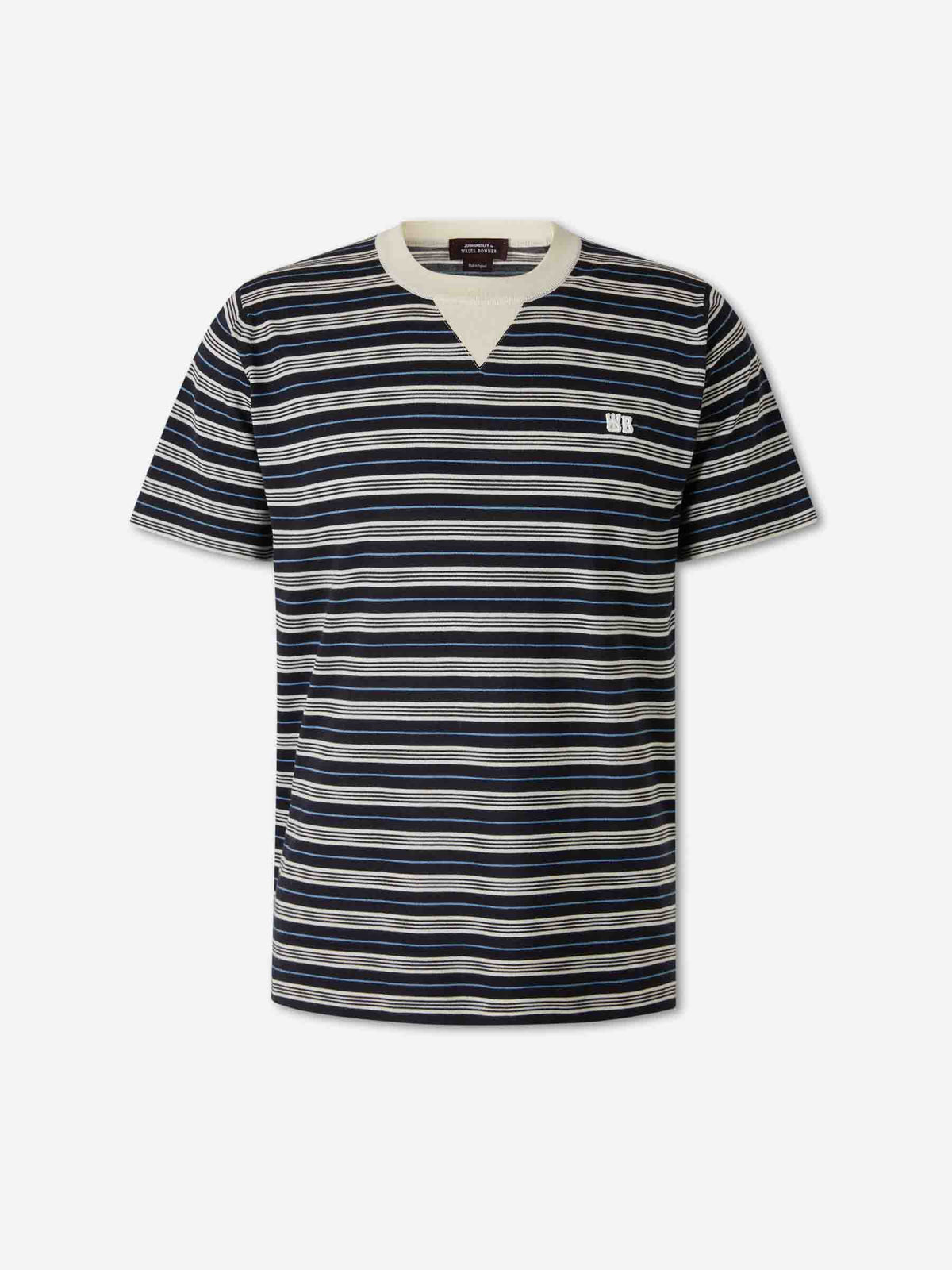 Wales Bonner – Round Neck T-Shirt Hombre 553-004569 01