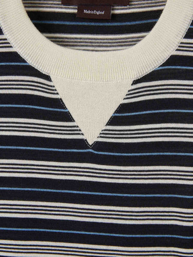 Wales Bonner Hombre Barcelona Camiseta Cuello Redondo color Multicolor sku 553-004569 01 - Foto 3