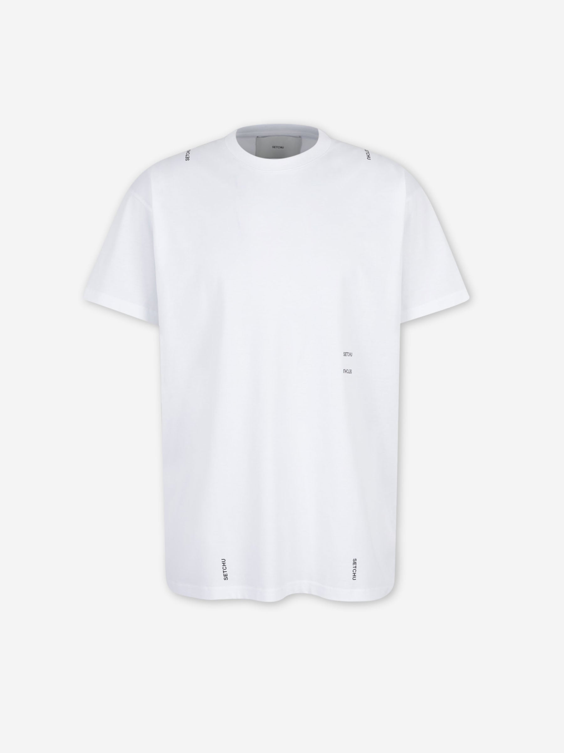 Setchu Hombre Barcelona Camiseta Cuello Redondo color Blanco sku 553-004570 02 - Foto 1