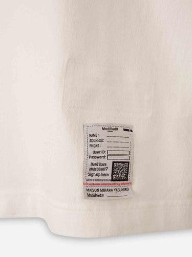 Maison Mihara Yasuhiro Hombre Barcelona Camiseta Cuello Redondo color Blanco sku 553-004572 01 - Foto 5