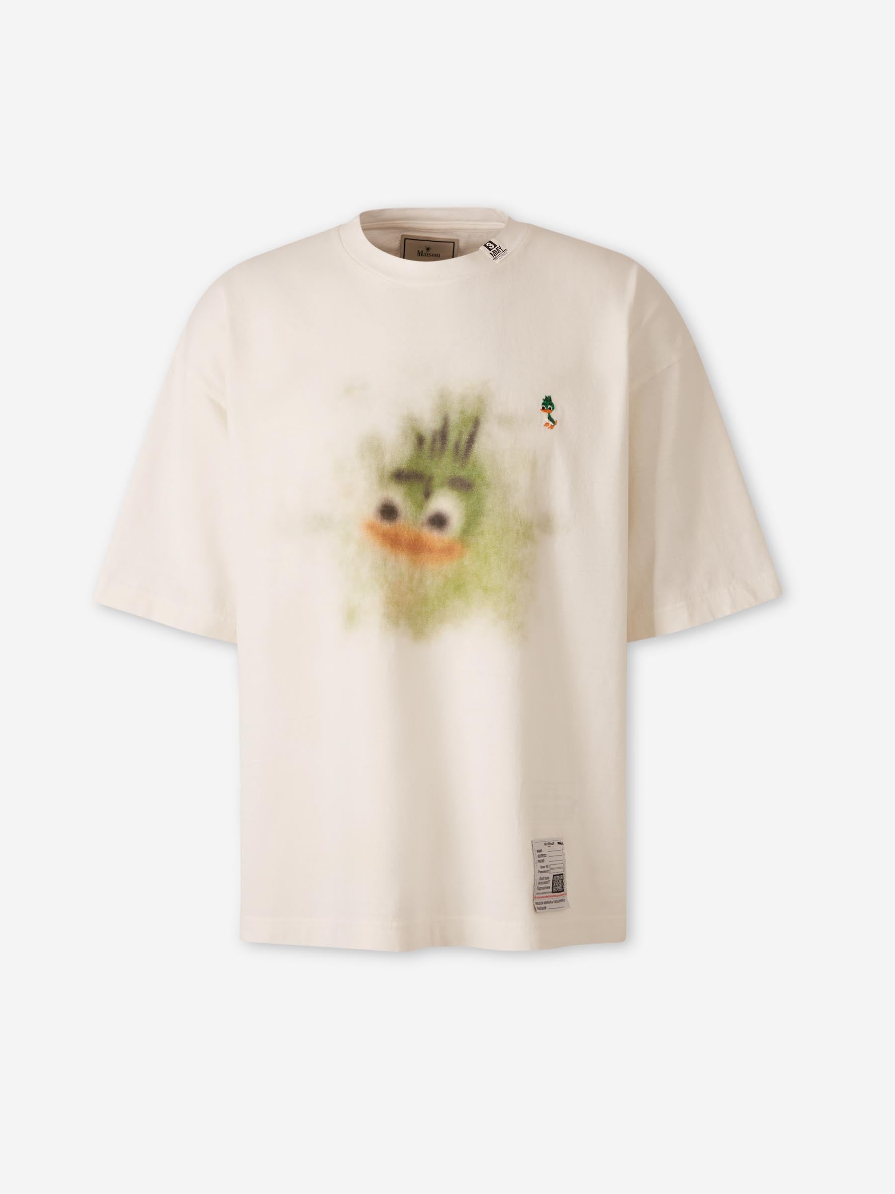 Maison Mihara Yasuhiro Hombre Barcelona Camiseta Cuello Redondo color Blanco sku 553-004573 01 - Foto 1