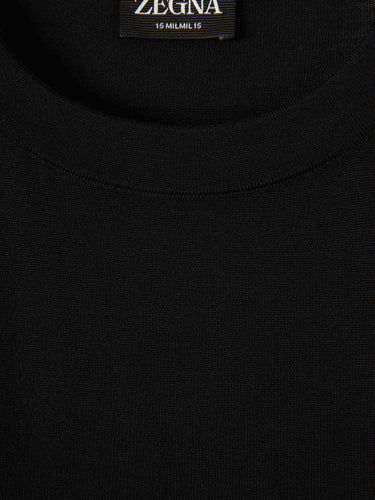 Zegna Hombre Barcelona Camiseta de punto fino color Blanco sku 553-004579 01 - Foto 3