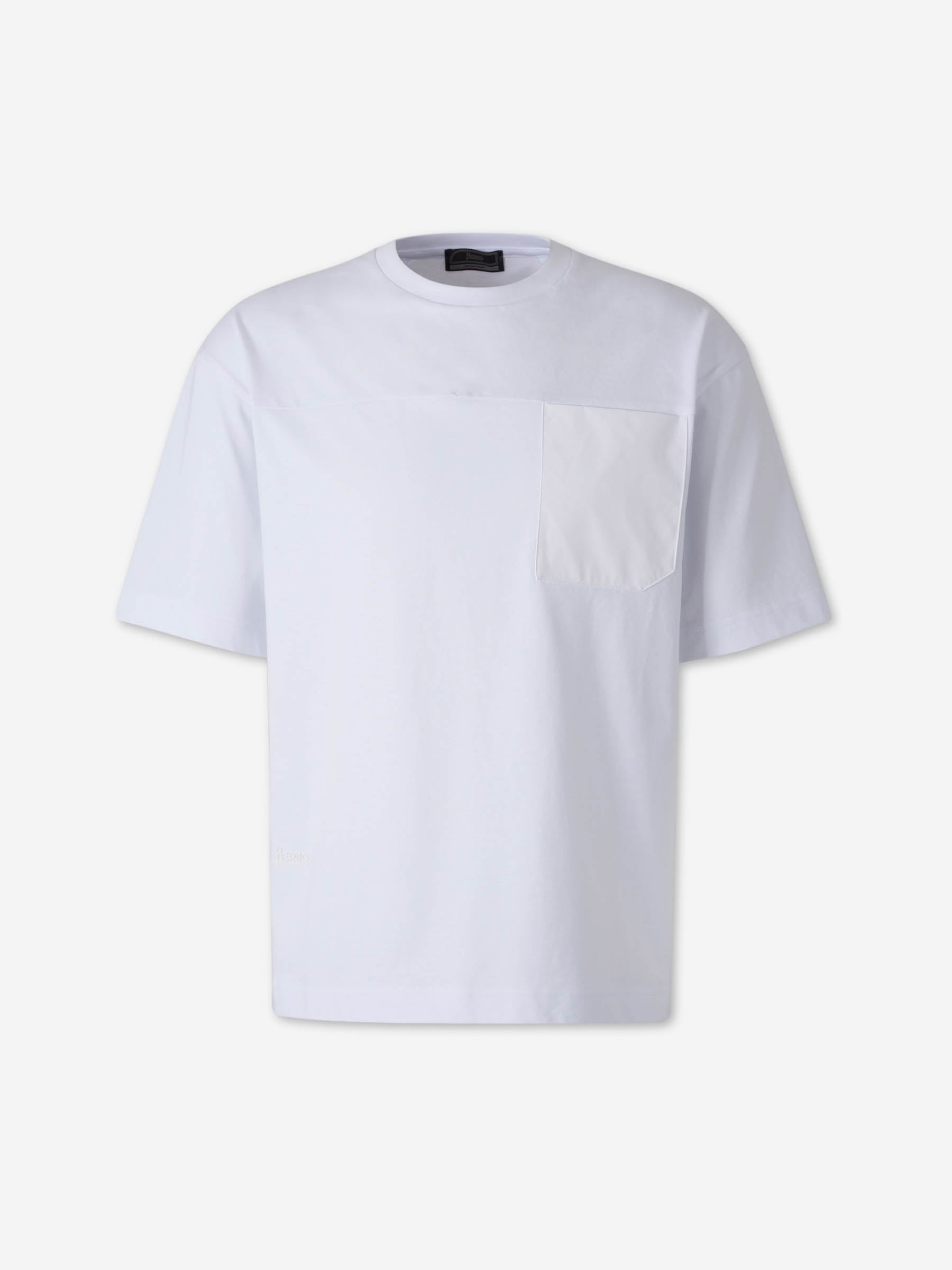 Herno Hombre Barcelona Camiseta cuello redondo color Blanco sku 553-004580 01 - Foto 1