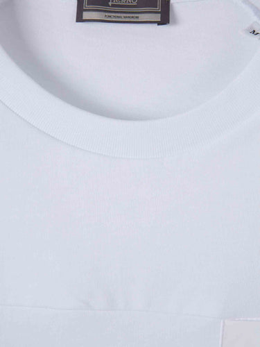 Herno Hombre Barcelona Camiseta cuello redondo color Blanco sku 553-004580 01 - Foto 3