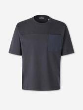 Herno Hombre Barcelona Camiseta cuello redondo color Ébano sku 553-004580 02 - Foto 1