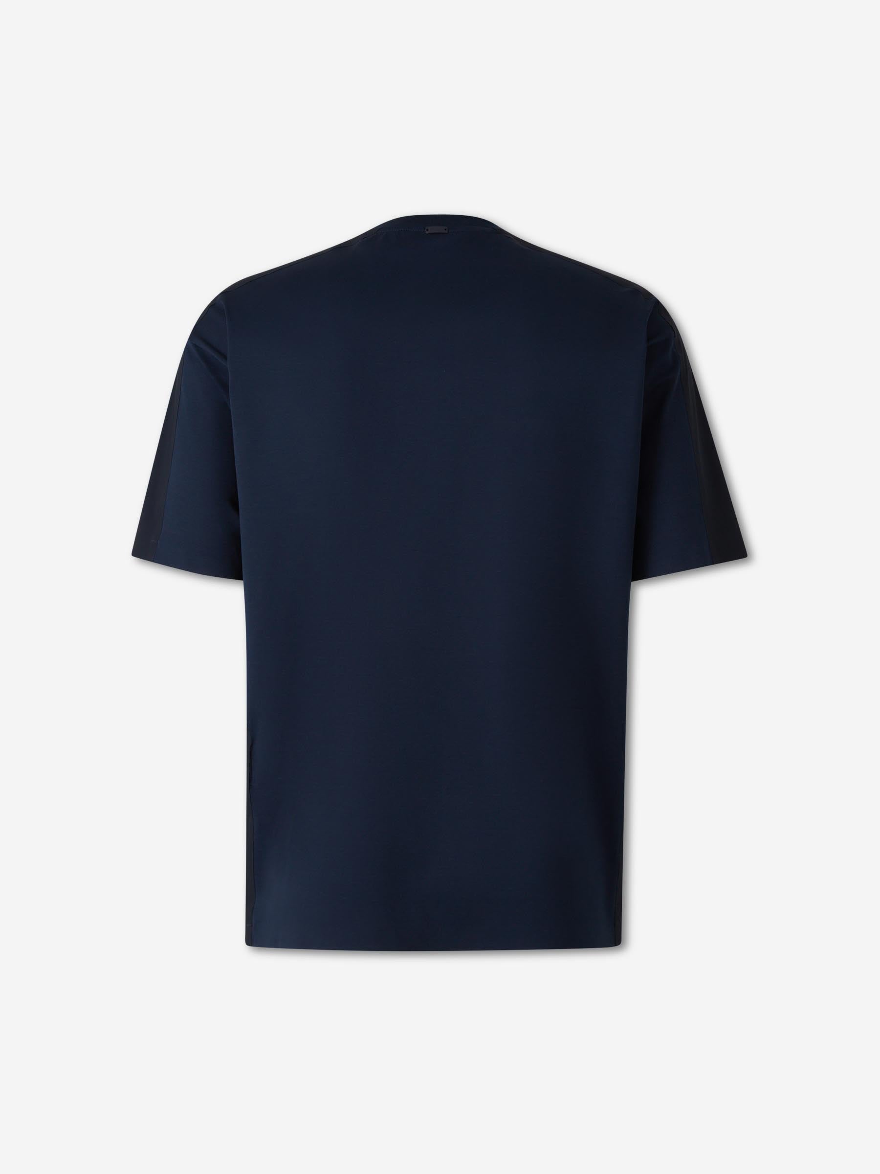 Herno Hombre Barcelona Camiseta técnica color Azul Marino sku 553-004581 02 - Foto 2