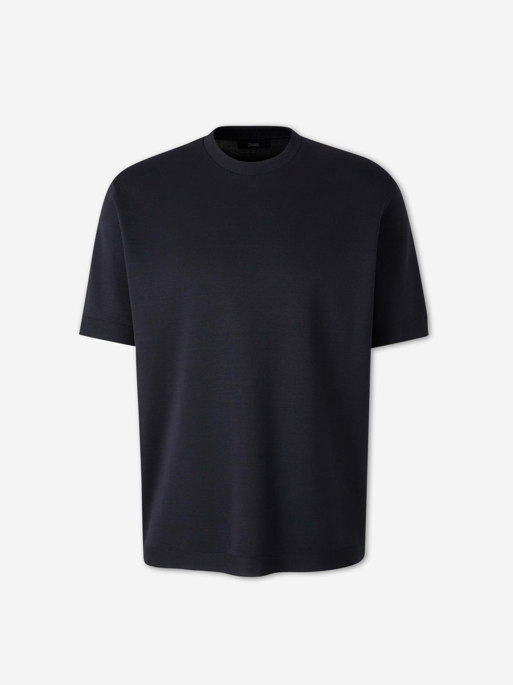 Herno Hombre Barcelona Camiseta punto color Azul Marino sku 553-004582 02 - Foto 1