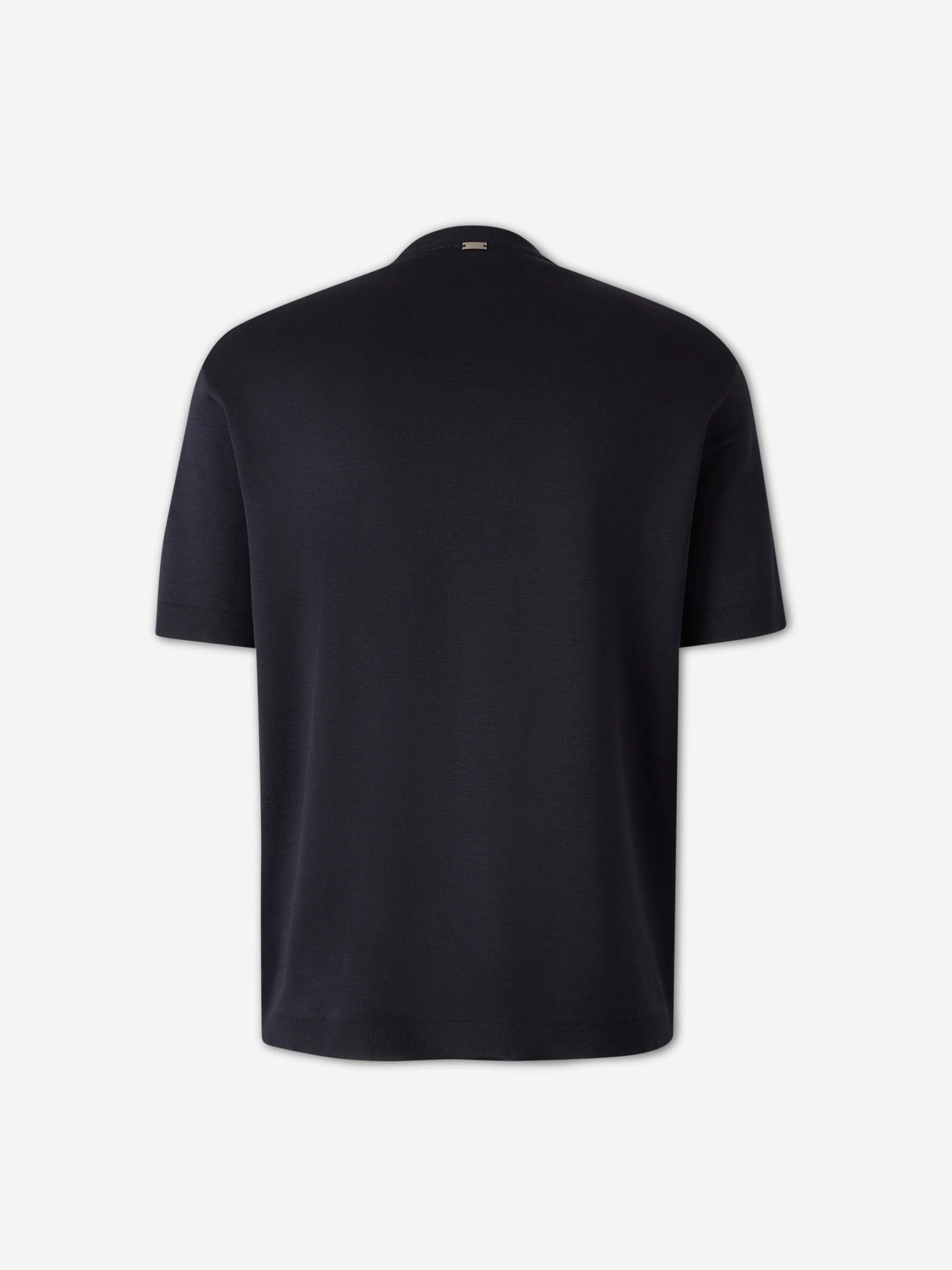 Herno Hombre Barcelona Camiseta punto color Azul Marino sku 553-004582 02 - Foto 2