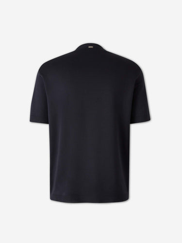 Herno Hombre Barcelona Camiseta punto color Azul Marino sku 553-004582 02 - Foto 2