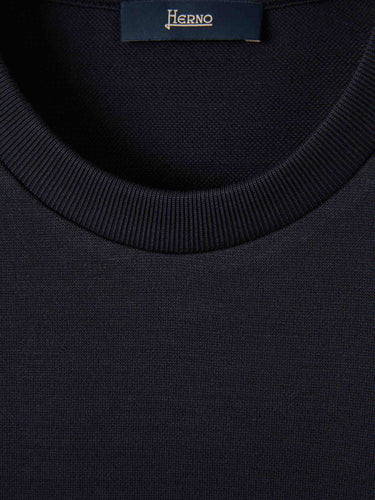 Herno Hombre Barcelona Camiseta punto color Azul Marino sku 553-004582 02 - Foto 3