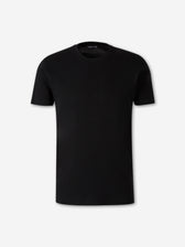 Tom Ford Hombre Barcelona Camiseta Cuello Redondo color Negro sku 553-004584 02 - Foto 1