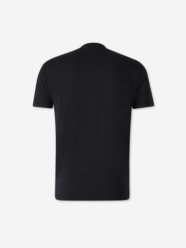 Tom Ford Hombre Barcelona Camiseta Lisa color Negro sku 553-004585 03 - Foto 2