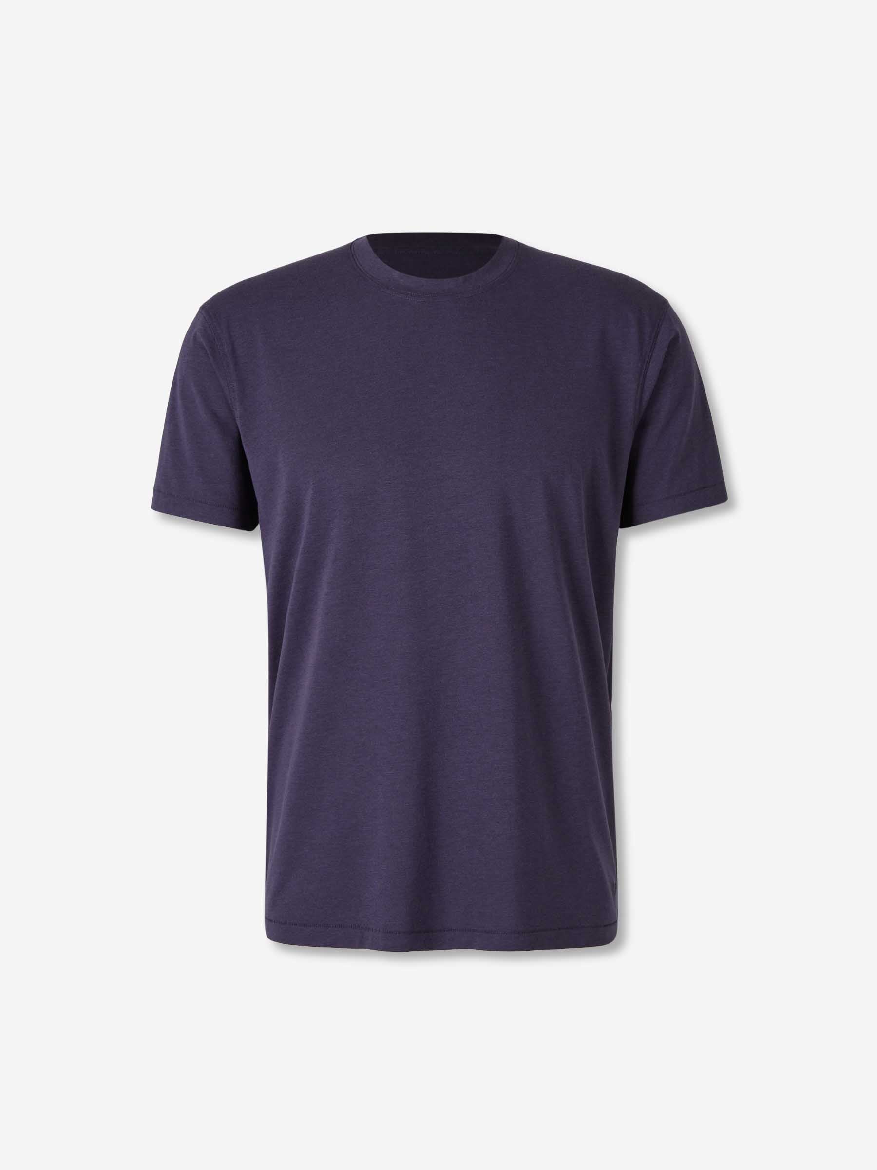 Tom Ford Hombre Barcelona Camiseta Algodón color Azul Marino sku 553-004585 05 - Foto 1