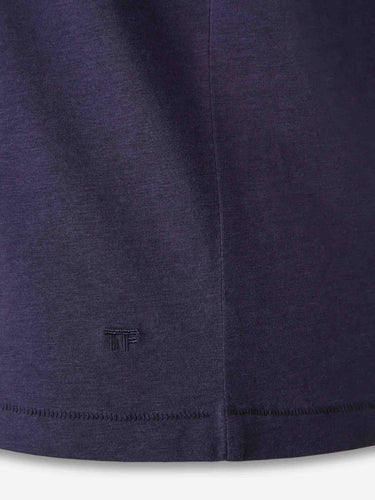 Tom Ford Hombre Barcelona Camiseta Algodón color Azul Marino sku 553-004585 05 - Foto 4