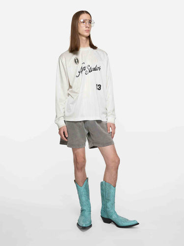 Acne Studios Hombre Barcelona Camiseta Logo Sports color Marfil sku 553-004587 01 - Foto 2