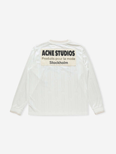 Acne Studios Hombre Barcelona Camiseta Logo Sports color Marfil sku 553-004587 01 - Foto 3