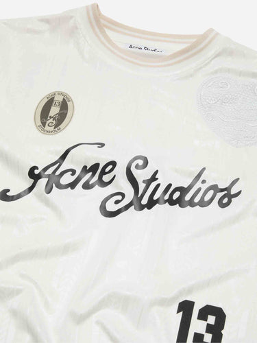 Acne Studios Hombre Barcelona Camiseta Logo Sports color Marfil sku 553-004587 01 - Foto 4