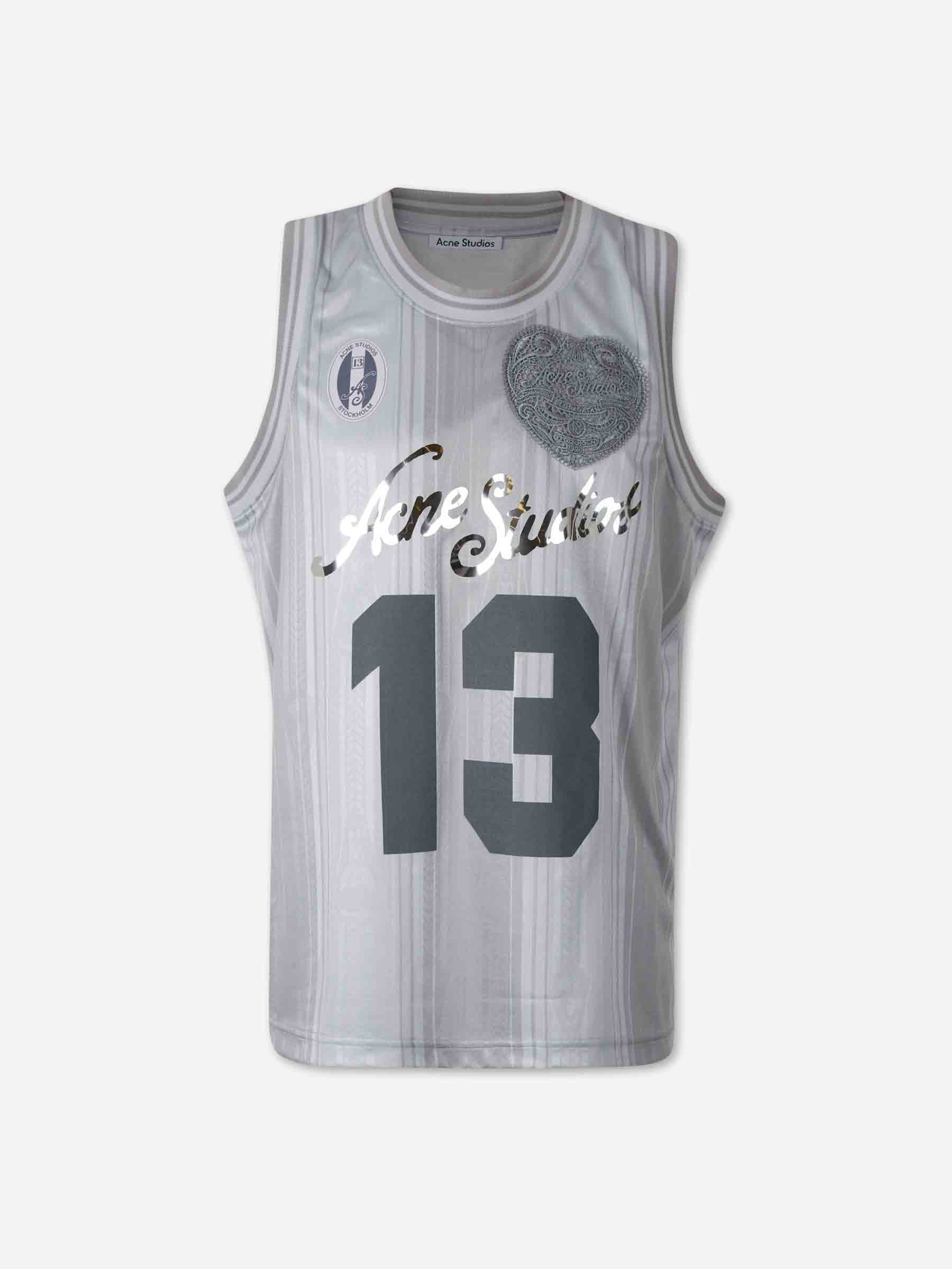 Acne Studios Hombre Barcelona Camiseta Deportiva color Gris Claro sku 553-004588 01 - Foto 1