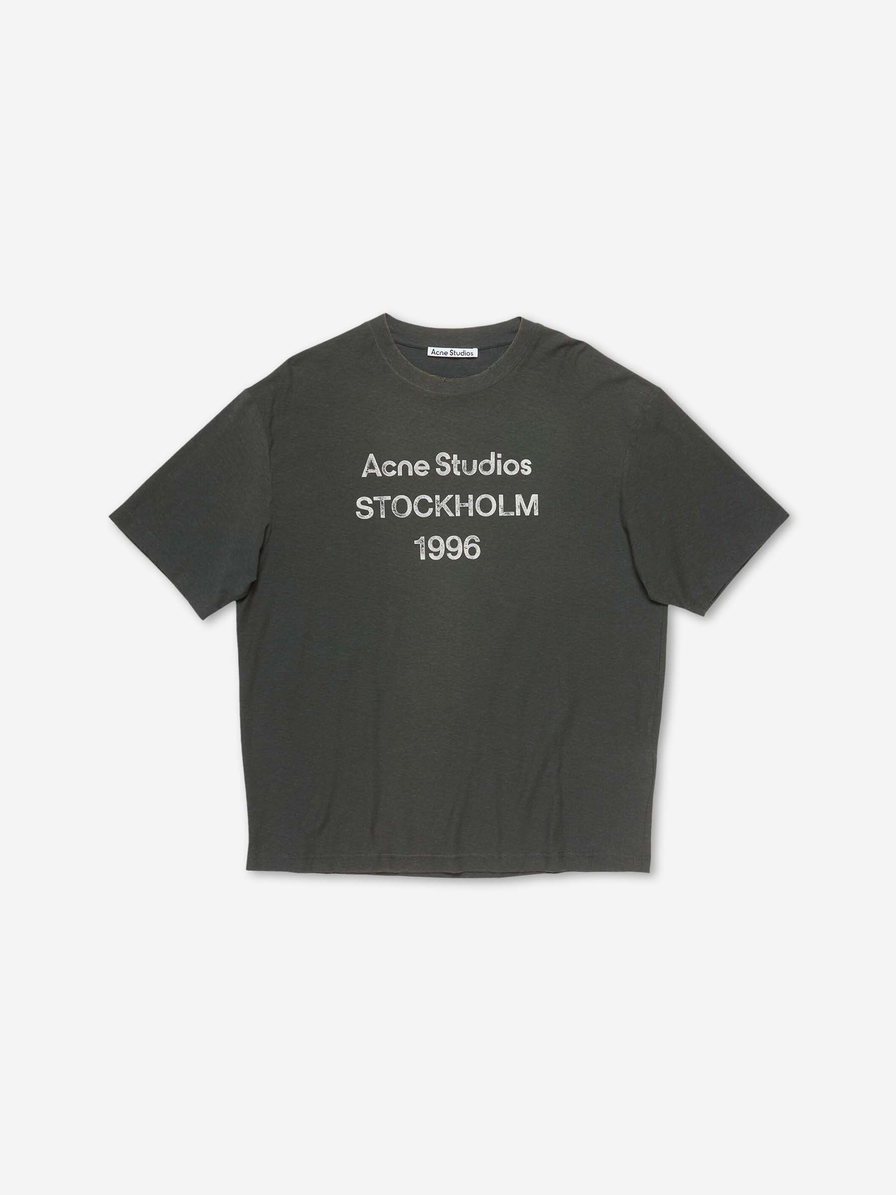 Acne Studios Hombre Barcelona Camiseta Cuello Redondo color Negro sku 553-004589 03 - Foto 1