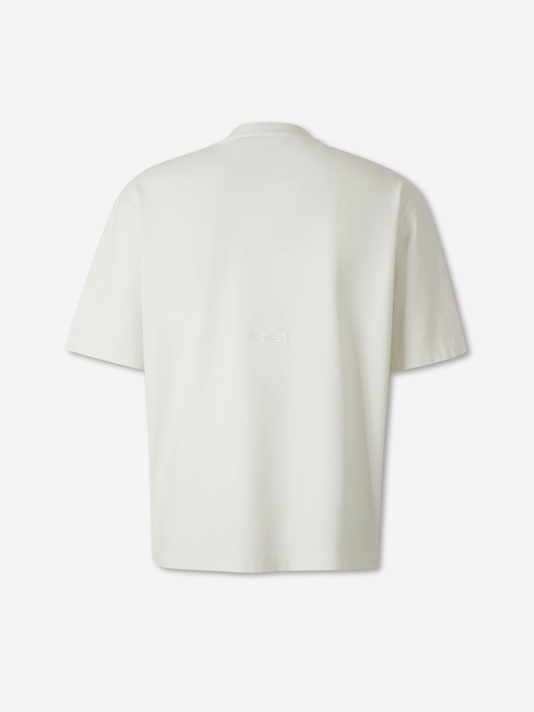 Acne Studios Hombre Barcelona Camiseta Cuello Redondo color Blanco sku 553-004590 02 - Foto 2