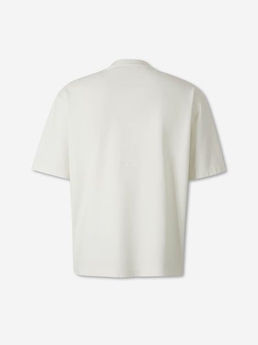 Acne Studios Hombre Barcelona Camiseta Cuello Redondo color Blanco sku 553-004590 02 - Foto 2