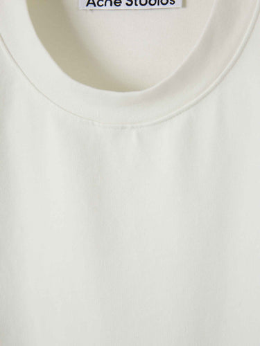 Acne Studios Hombre Barcelona Camiseta Cuello Redondo color Blanco sku 553-004590 02 - Foto 3