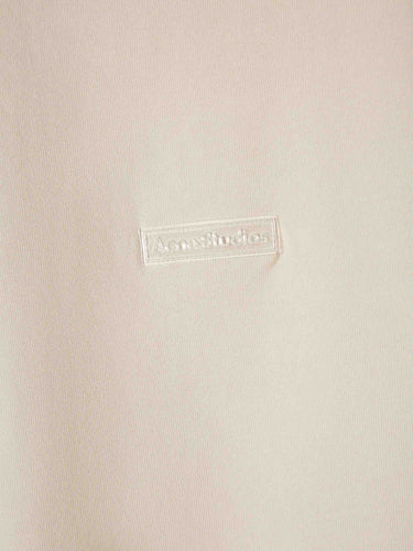 Acne Studios Hombre Barcelona Camiseta Cuello Redondo color Crema sku 553-004590 03 - Foto 4
