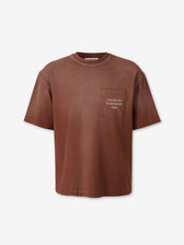 Acne Studios Hombre Barcelona Camiseta Cuello Redondo color Marrón sku 553-004594 01 - Foto 1