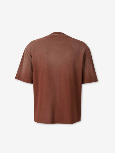 Acne Studios Hombre Barcelona Camiseta Cuello Redondo color Marrón sku 553-004594 01 - Foto 2