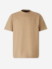 Canada Goose Hombre Barcelona Camiseta Cuello Redondo color Camel sku 553-004596 01 - Foto 1