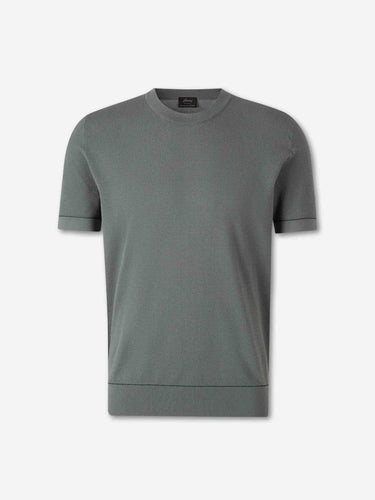 Brioni Hombre Barcelona Camiseta Cuello Redondo color Verde sku 553-004599 01 - Foto 1