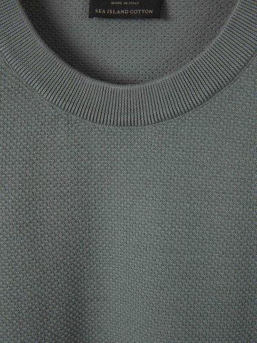 Brioni Hombre Barcelona Camiseta Cuello Redondo color Verde sku 553-004599 01 - Foto 3