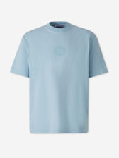 Stone Island Hombre Barcelona Camiseta Cuello Redondo color Azul Celeste sku 553-004600 01 - Foto 1