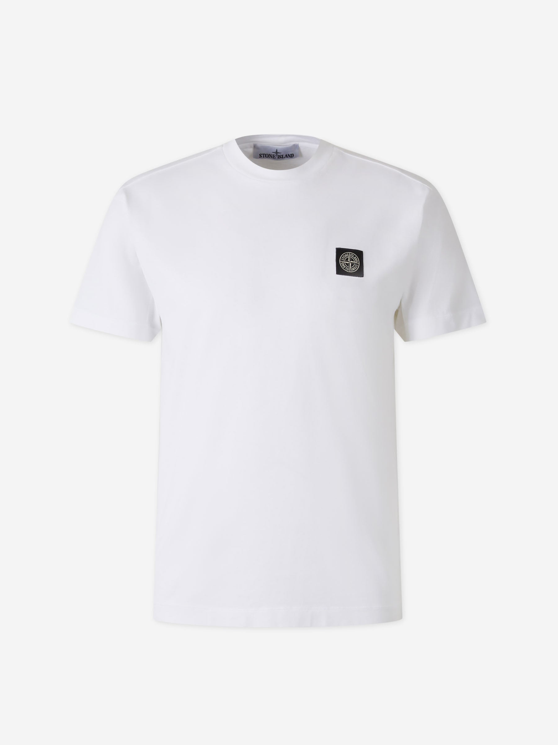 Stone Island Hombre Barcelona Camiseta Cuello Redondo color Blanco sku 553-004602 01 - Foto 1