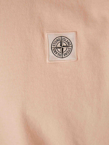 Stone Island Hombre Barcelona Camiseta Cuello Redondo color Melocotón sku 553-004603 03 - Foto 4