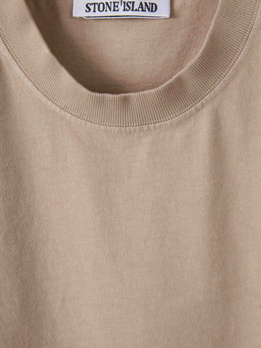 Stone Island Hombre Barcelona Camiseta Cuello Redondo color Beige sku 553-004603 04 - Foto 3