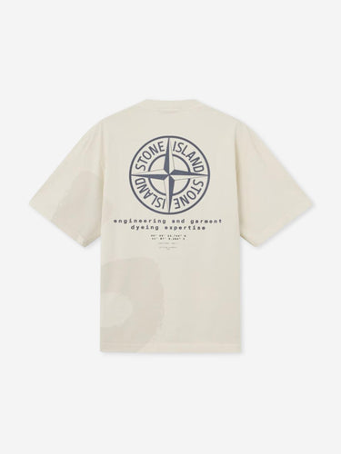 Stone Island Hombre Barcelona Camiseta Cuello Redondo color Beige sku 553-004604 01 - Foto 3