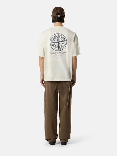 Stone Island Hombre Barcelona Camiseta Cuello Redondo color Beige sku 553-004604 01 - Foto 4