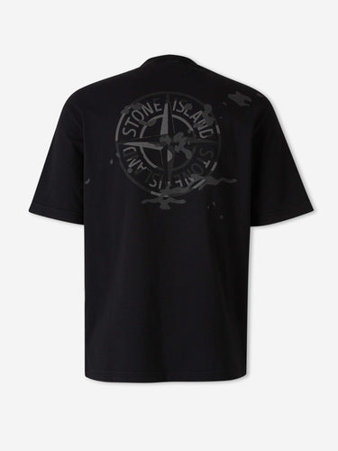 Stone Island Hombre Barcelona Camiseta Cuello Redondo color Negro sku 553-004605 01 - Foto 2