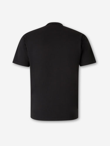Stone Island Hombre Barcelona Camiseta Cuello Redondo color Negro sku 553-004606 02 - Foto 2
